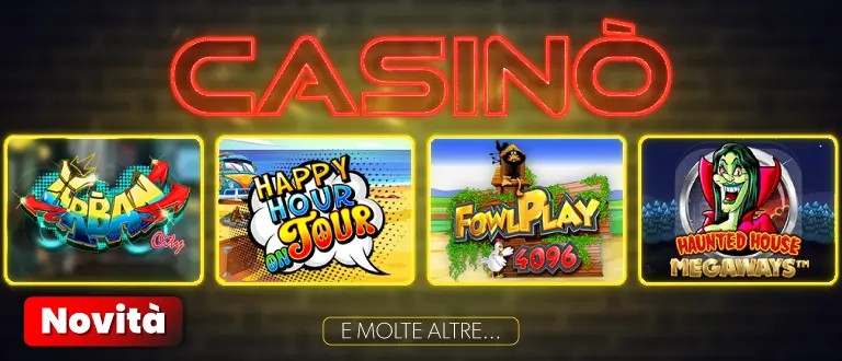 Casino' - nuovi giochi